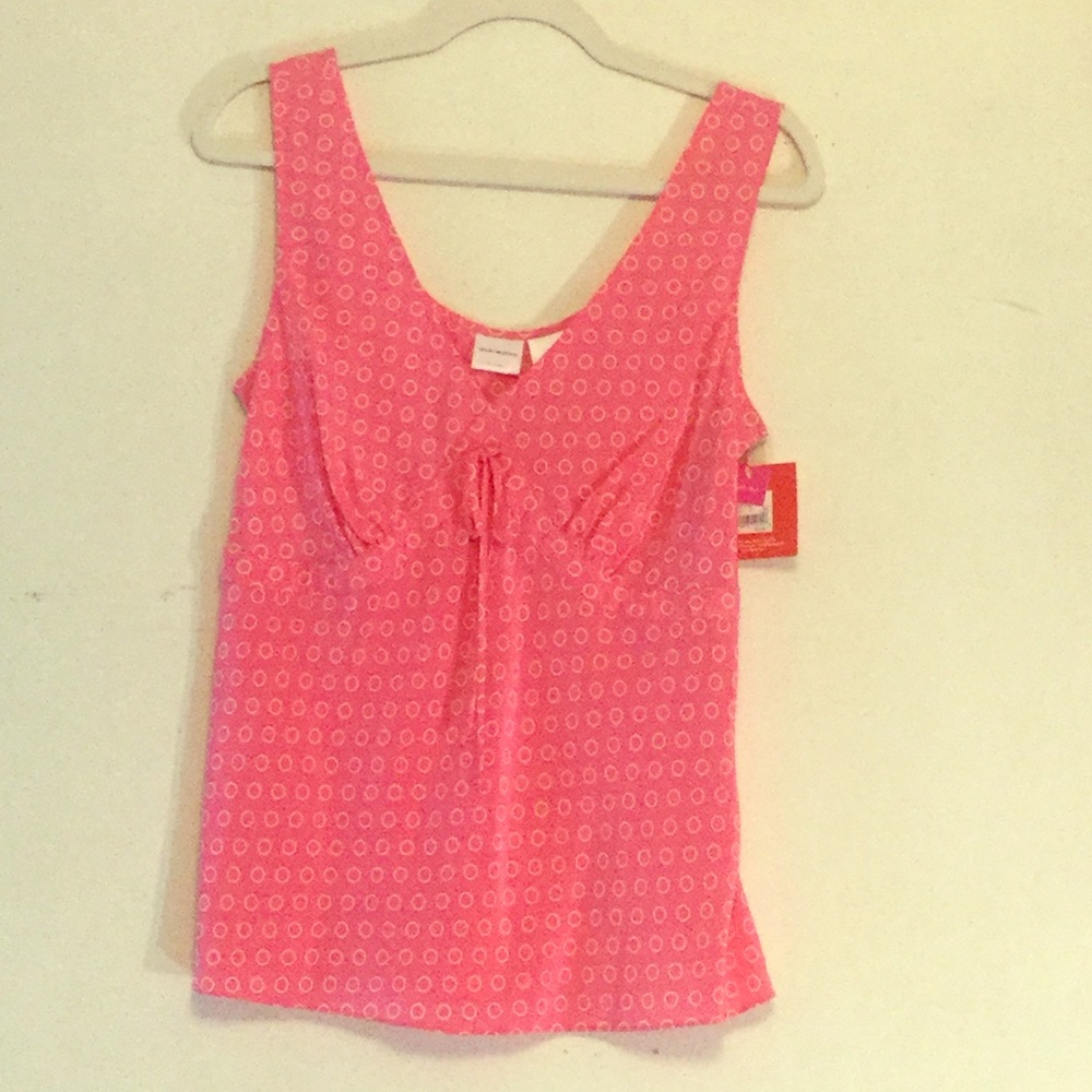 Isaac Mizrahi for target sleeveless blouse large